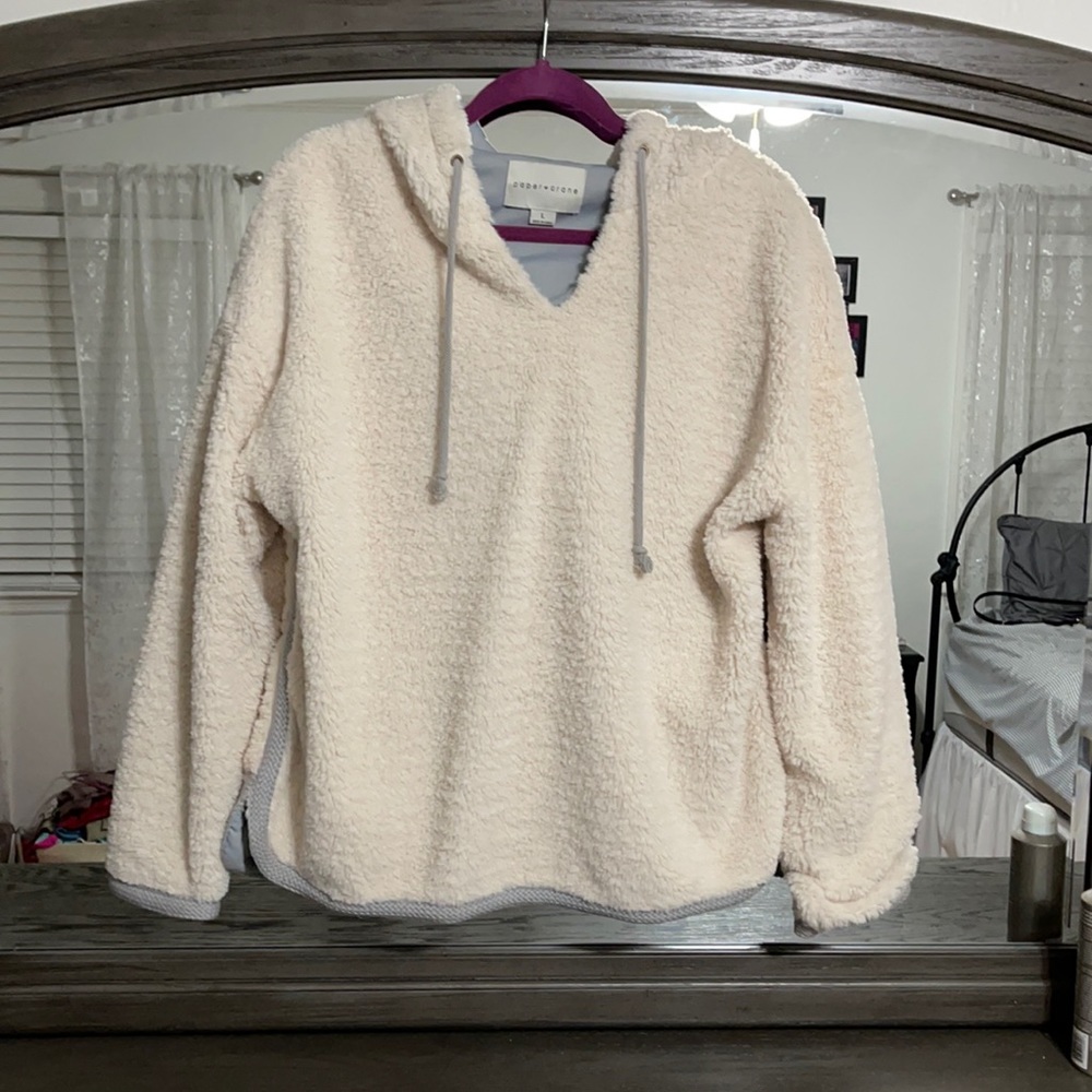 Fuzzy hoodie
